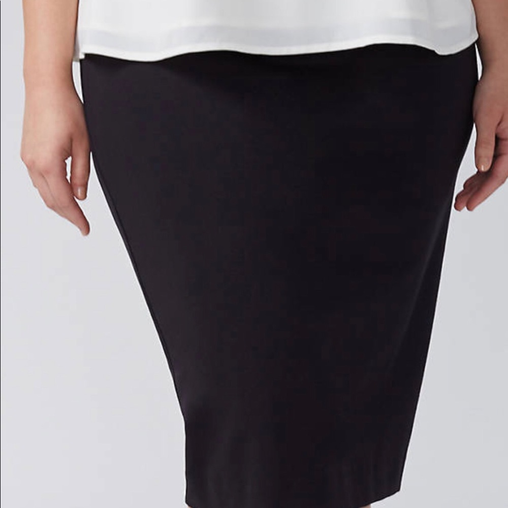 Lane Bryant Ponte Pencil Skirt 16W